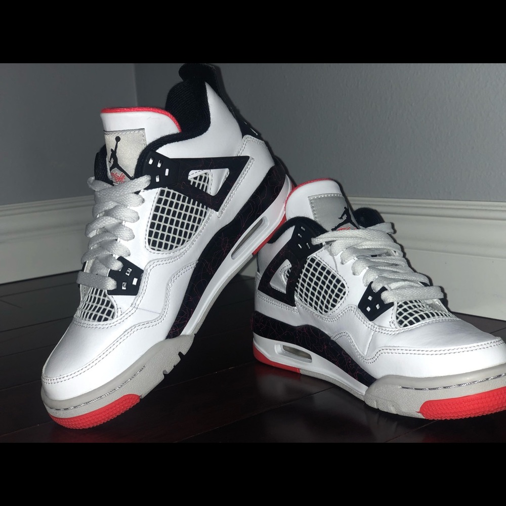 Air Jordan 4 Retro GS 'Pale Citron SZ3.5Boys